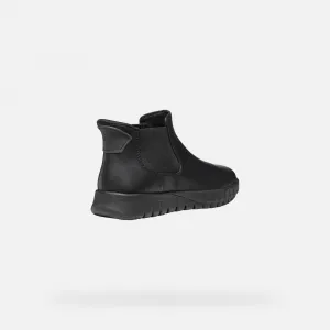 Black women's ankle boots Geox Flextride Plus - Women's