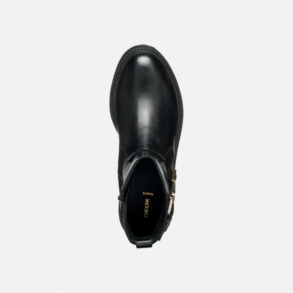 Black women's ankle boots Geox Iridea - Women's