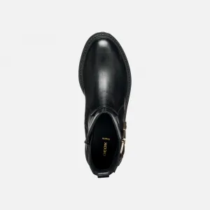 Black women's ankle boots Geox Iridea - Women's