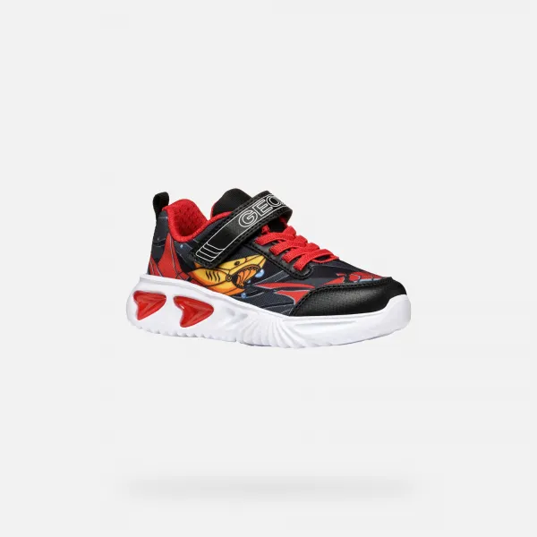 Black boys' sneakers Geox Assister - Boys
