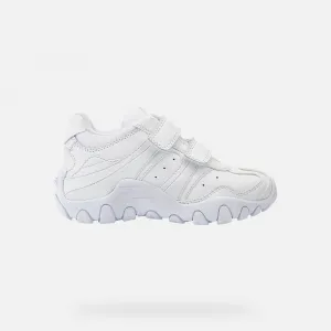 White boys' sneakers Geox Crush - Boys