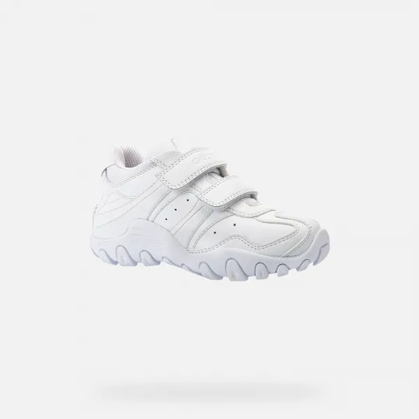 White boys' sneakers Geox Crush - Boys