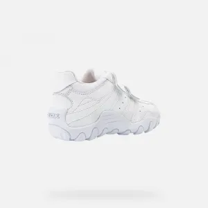 White boys' sneakers Geox Crush - Boys