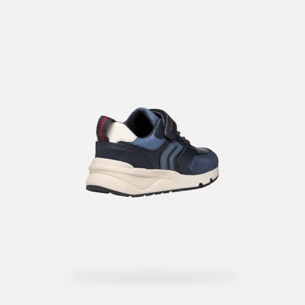 Dark blue boys' sneakers Geox Rooner Boy - Boys
