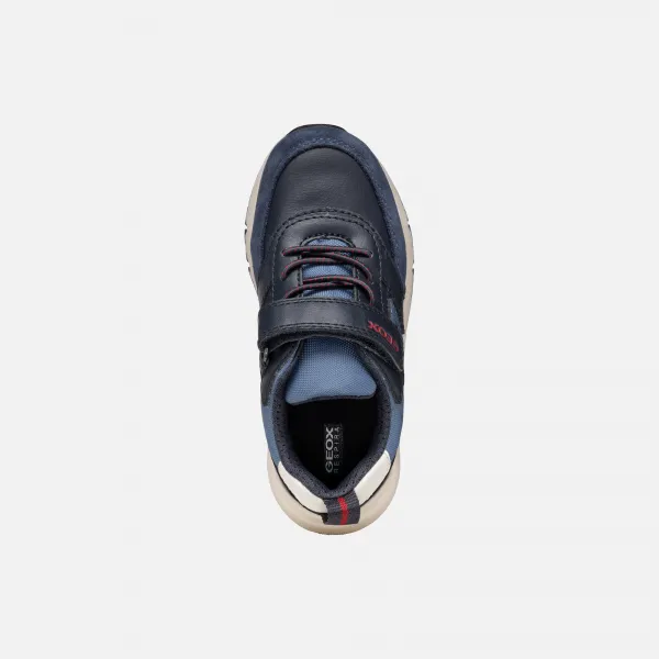 Dark blue boys' sneakers Geox Rooner Boy - Boys