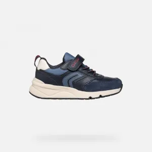 Dark blue boys' sneakers Geox Rooner Boy - Boys