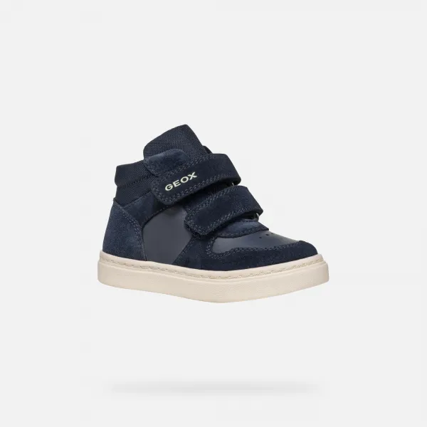 Dark blue boys' sneakers Geox Nashik - Boys