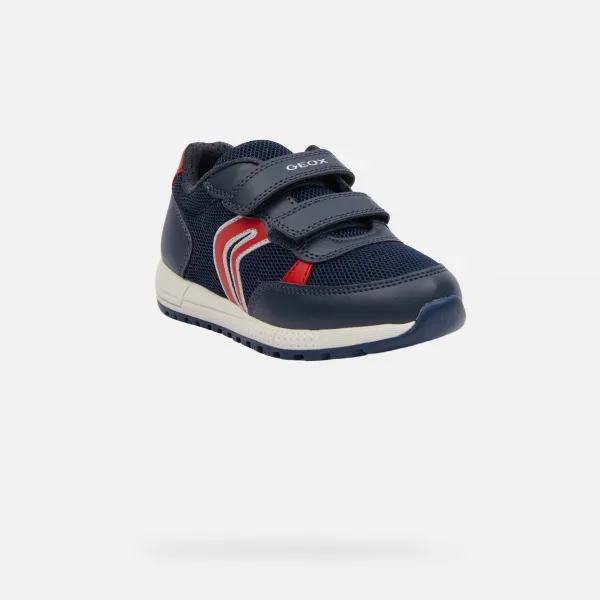 Dark blue boys' sneakers Geox Alben - Boys