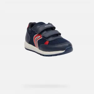 Dark blue boys' sneakers Geox Alben - Boys