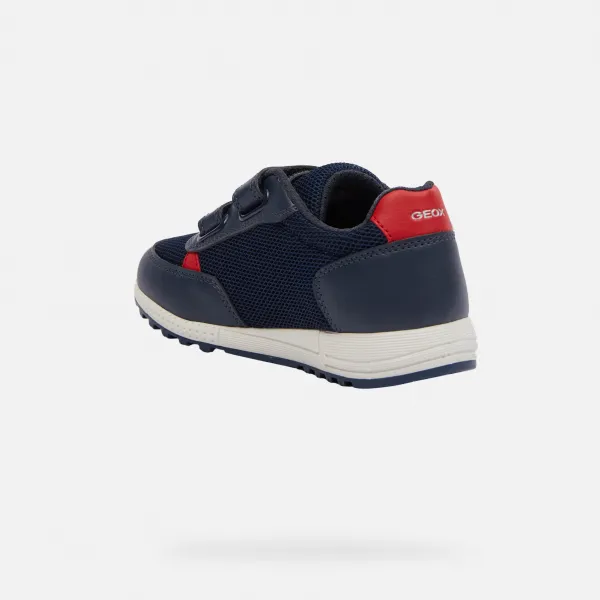 Dark blue boys' sneakers Geox Alben - Boys