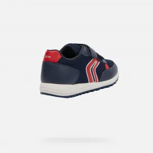 Dark blue boys' sneakers Geox Alben - Boys