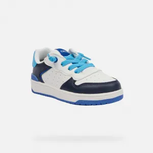 White boys' sneakers Geox Washiba - Boys