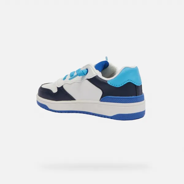 White boys' sneakers Geox Washiba - Boys