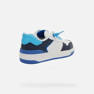 White boys' sneakers Geox Washiba - Boys