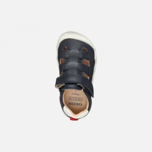 Dark blue boys' sneakers Geox Steppieup - Boys