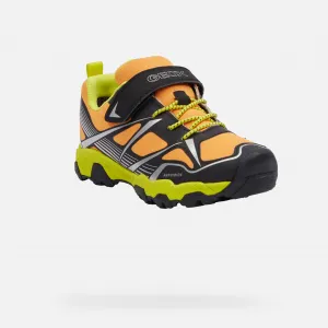 Yellow boys' sneakers Geox Magnetar B ABX - Boys
