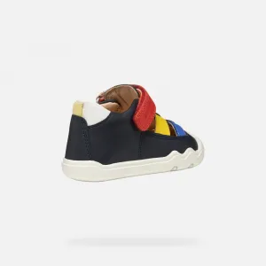 Dark Blue Boys' Barefoot Sneakers Geox Steppieup - Boys