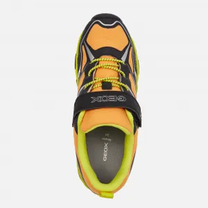 Yellow boys' sneakers Geox Magnetar B ABX - Boys