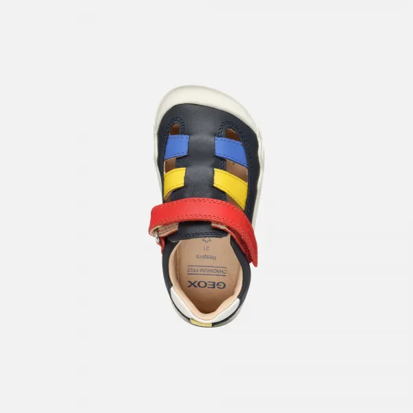 Dark Blue Boys' Barefoot Sneakers Geox Steppieup - Boys