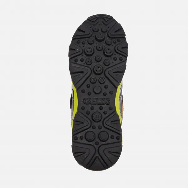 Yellow boys' sneakers Geox Magnetar B ABX - Boys