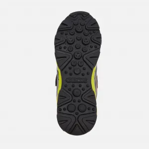 Yellow boys' sneakers Geox Magnetar B ABX - Boys