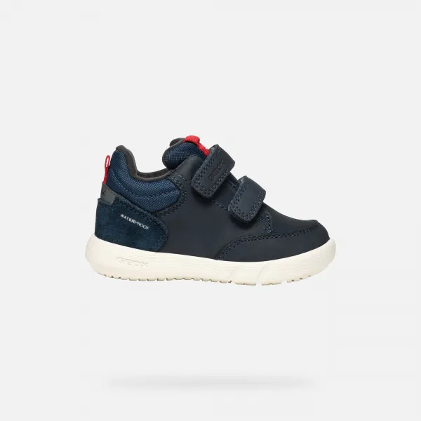 Dark blue boys' sneakers Geox Hyroo Wpf - Boys