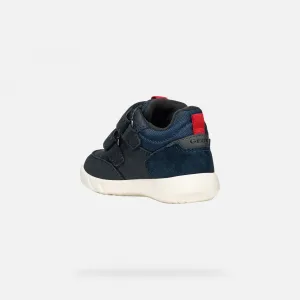 Dark blue boys' sneakers Geox Hyroo Wpf - Boys