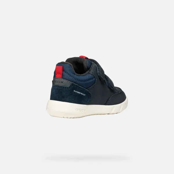 Dark blue boys' sneakers Geox Hyroo Wpf - Boys