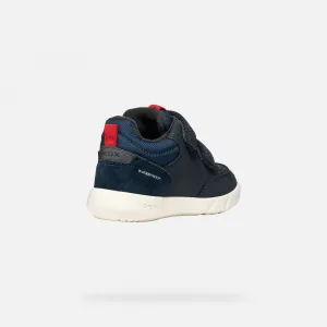 Dark blue boys' sneakers Geox Hyroo Wpf - Boys