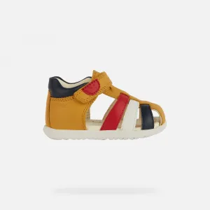 Boys first steps Geox Macchia Yellow - Boys