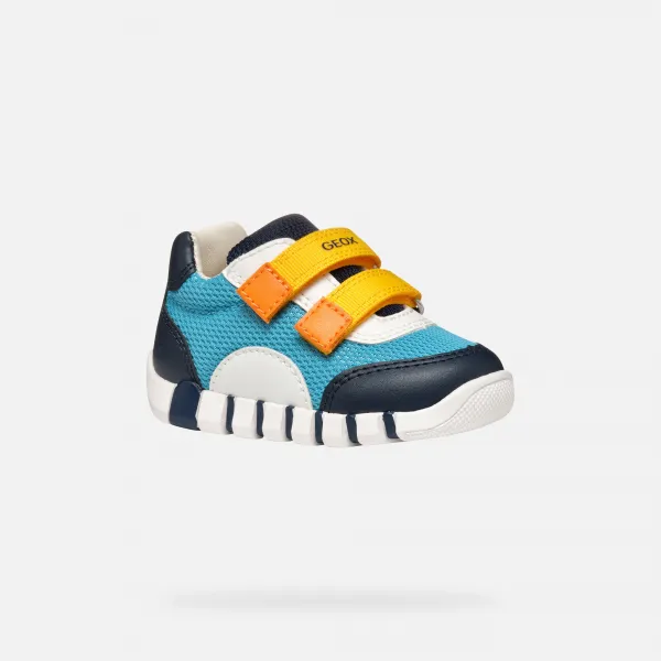 Boys First Steps Geox Iupidoo Blue - Boys