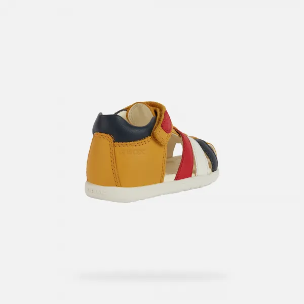 Boys first steps Geox Macchia Yellow - Boys