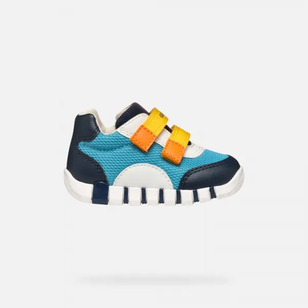 Boys First Steps Geox Iupidoo Blue - Boys