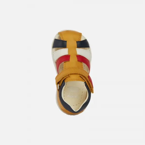 Boys first steps Geox Macchia Yellow - Boys