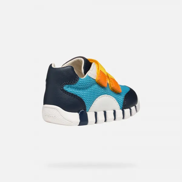 Boys First Steps Geox Iupidoo Blue - Boys