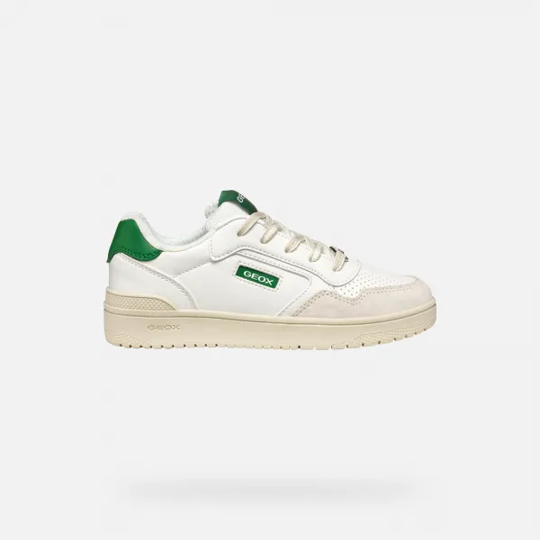 White boys' sneakers Geox Washiba - Boys