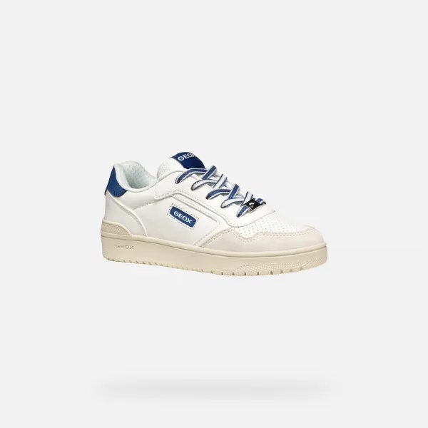 White boys' sneakers Geox Washiba - Boys