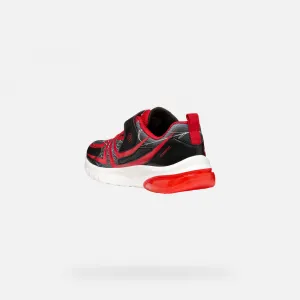 Black boys' sneakers Geox Ciberdron - Boys