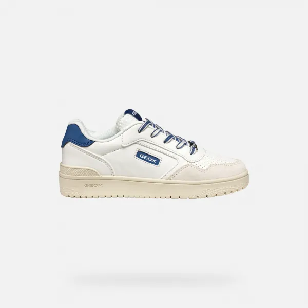 White boys' sneakers Geox Washiba - Boys