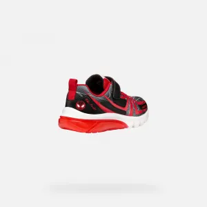 Black boys' sneakers Geox Ciberdron - Boys