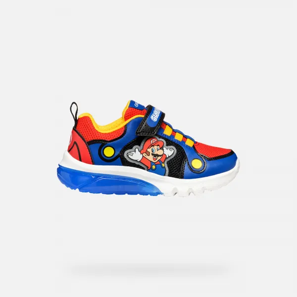 Blue boys' sneakers Geox Ciberdron - Boys