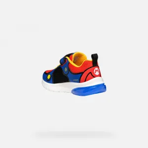 Blue boys' sneakers Geox Ciberdron - Boys