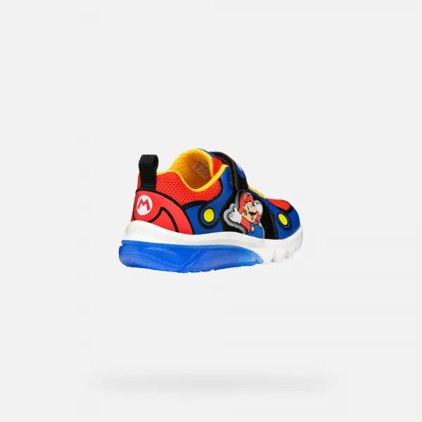 Blue boys' sneakers Geox Ciberdron - Boys