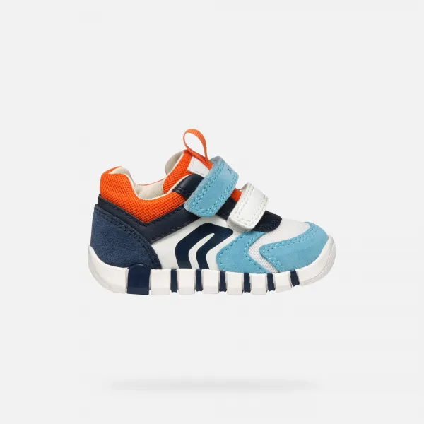 Boys First Steps Geox Iupidoo Blue - Boys