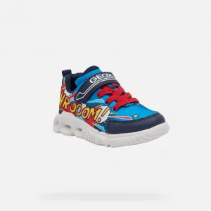 Blue boys' sneakers Geox Wroom - Boys