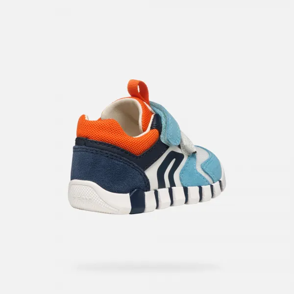 Boys First Steps Geox Iupidoo Blue - Boys