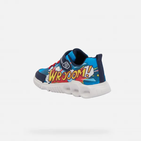 Blue boys' sneakers Geox Wroom - Boys