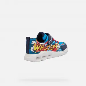 Blue boys' sneakers Geox Wroom - Boys