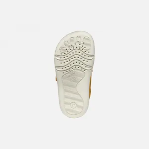 Mustard yellow boys' barefoot sneakers Geox Steppieup - Boys