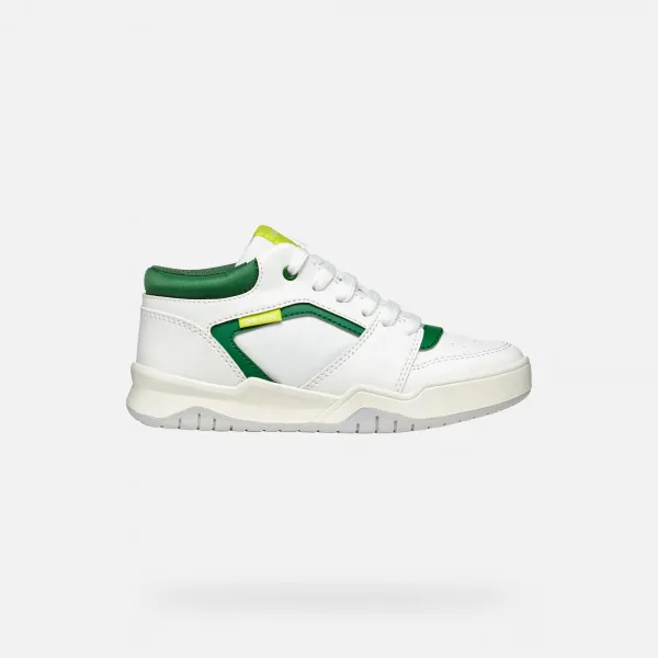 White boys' sneakers Geox Perth - Boys